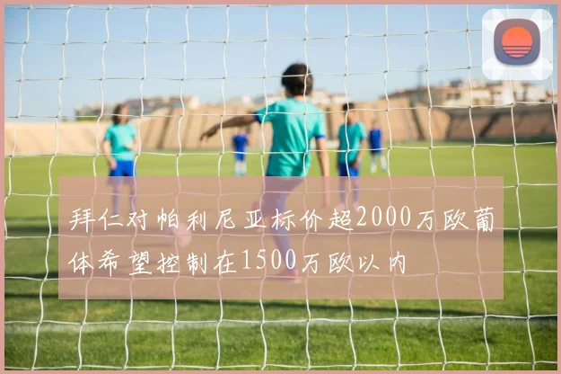 拜仁对帕利尼亚标价超2000万欧葡体希望控制在1500万欧以内